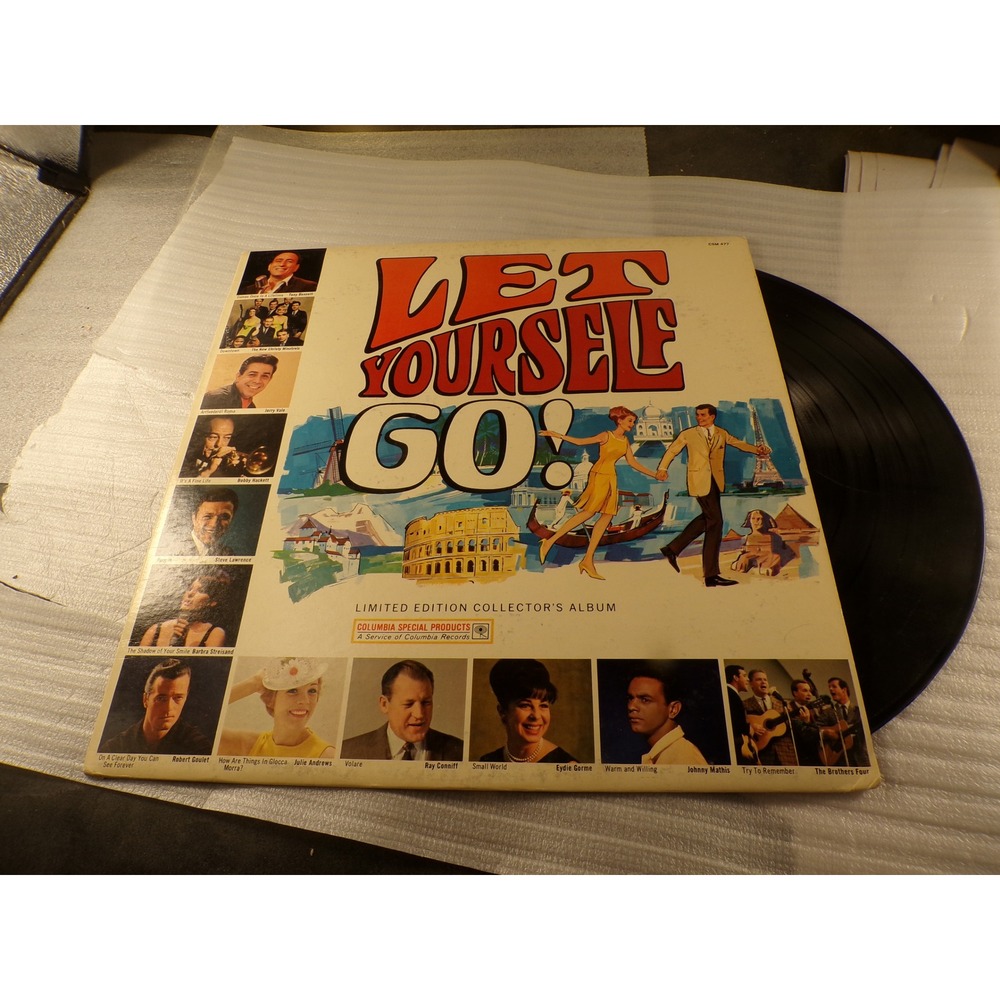 Columbia Special Products Let Yourself Go! Vinyl LP Various Artists CSM 477 60s